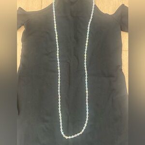 Magical Super Long Vintage Crystal Necklace